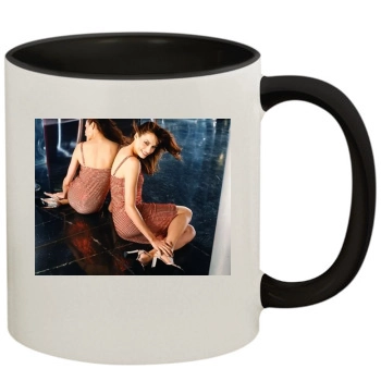 Famke Janssen 11oz Colored Inner & Handle Mug