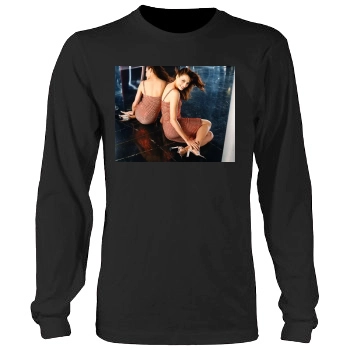 Famke Janssen Men's Heavy Long Sleeve TShirt