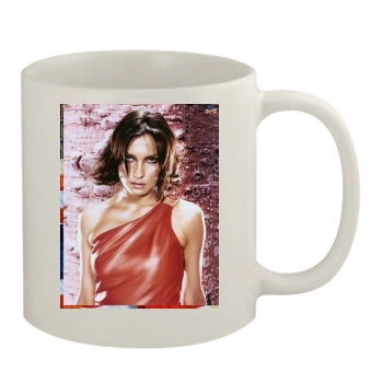 Famke Janssen 11oz White Mug