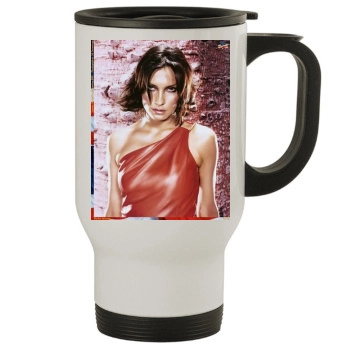 Famke Janssen Stainless Steel Travel Mug