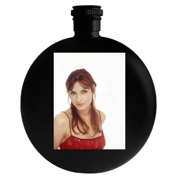 Famke Janssen Round Flask