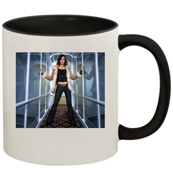 Famke Janssen 11oz Colored Inner & Handle Mug