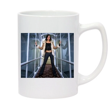 Famke Janssen 14oz White Statesman Mug