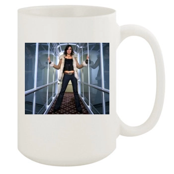 Famke Janssen 15oz White Mug