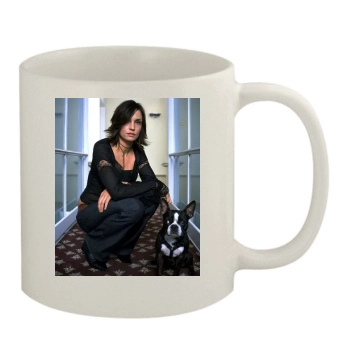 Famke Janssen 11oz White Mug