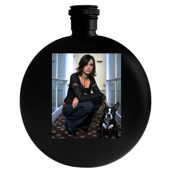 Famke Janssen Round Flask