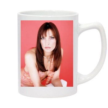 Famke Janssen 14oz White Statesman Mug