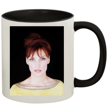 Famke Janssen 11oz Colored Inner & Handle Mug