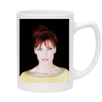 Famke Janssen 14oz White Statesman Mug