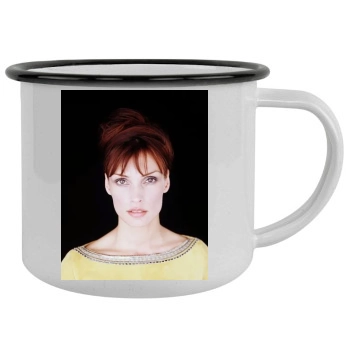 Famke Janssen Camping Mug