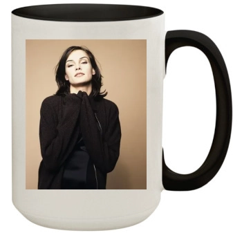 Famke Janssen 15oz Colored Inner & Handle Mug