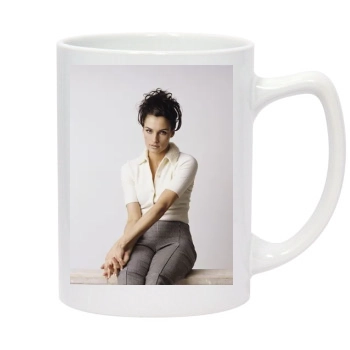 Famke Janssen 14oz White Statesman Mug