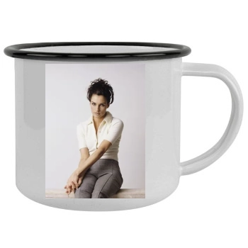 Famke Janssen Camping Mug