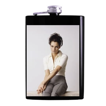 Famke Janssen Hip Flask