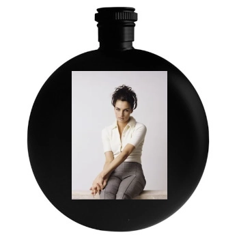 Famke Janssen Round Flask