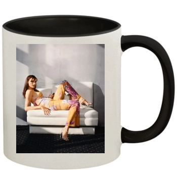 Famke Janssen 11oz Colored Inner & Handle Mug