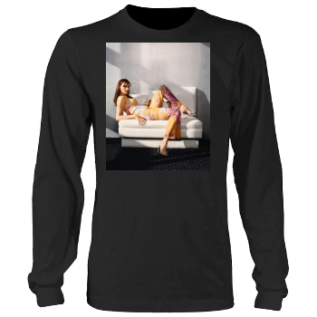 Famke Janssen Men's Heavy Long Sleeve TShirt