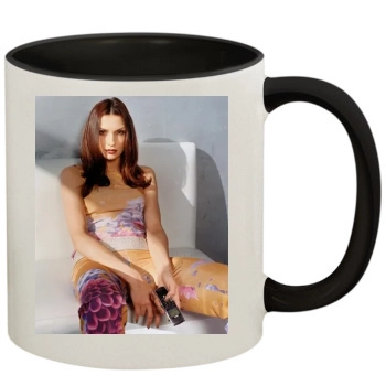 Famke Janssen 11oz Colored Inner & Handle Mug