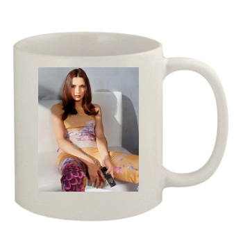 Famke Janssen 11oz White Mug