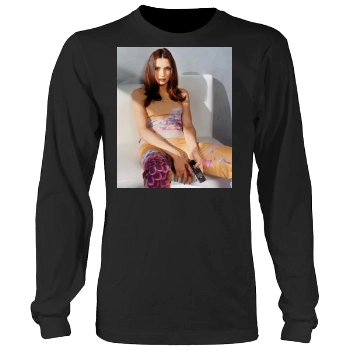 Famke Janssen Men's Heavy Long Sleeve TShirt