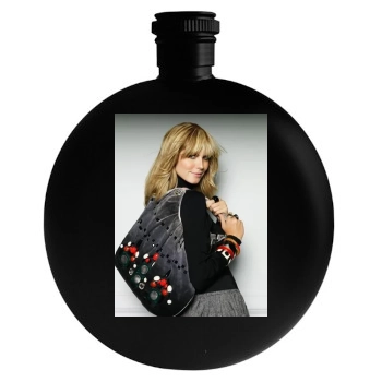 Heidi Klum Round Flask