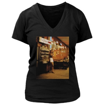 Heidi Klum Women's Deep V-Neck TShirt