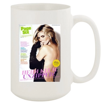 Heidi Klum 15oz White Mug