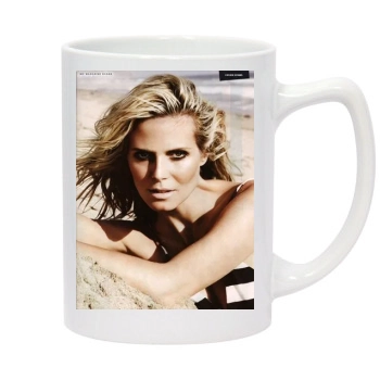 Heidi Klum 14oz White Statesman Mug