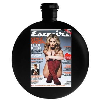 Heidi Klum Round Flask