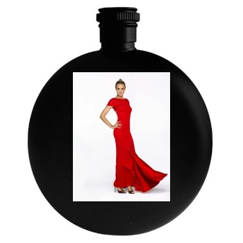 Heidi Klum Round Flask