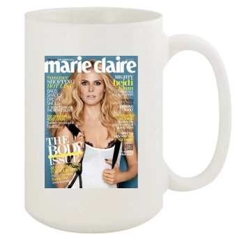 Heidi Klum 15oz White Mug