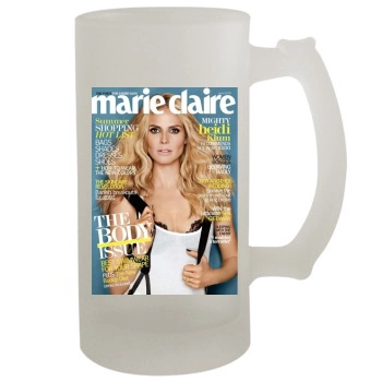 Heidi Klum 16oz Frosted Beer Stein