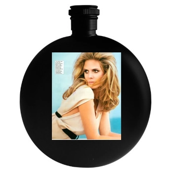 Heidi Klum Round Flask