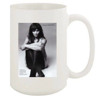 Helena Christensen 15oz White Mug