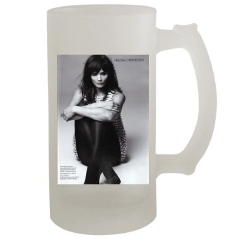 Helena Christensen 16oz Frosted Beer Stein