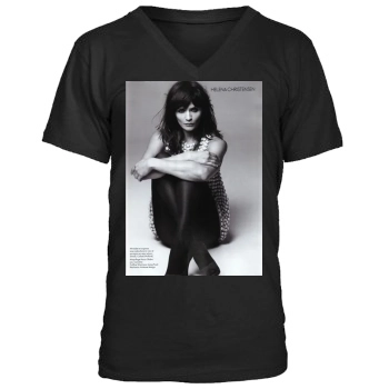 Helena Christensen Men's V-Neck T-Shirt