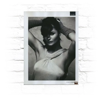 Helena Christensen Metal Wall Art