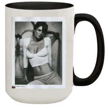 Helena Christensen 15oz Colored Inner & Handle Mug