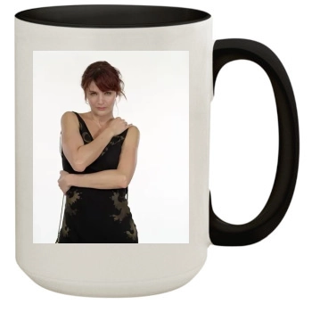 Helena Christensen 15oz Colored Inner & Handle Mug