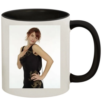 Helena Christensen 11oz Colored Inner & Handle Mug