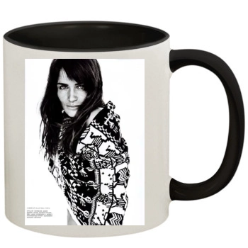 Helena Christensen 11oz Colored Inner & Handle Mug