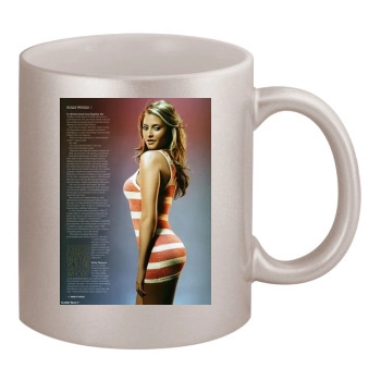 Holly Valance 11oz Metallic Silver Mug