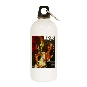 Hexen bis aufs Blut gequalt (1970) White Water Bottle With Carabiner