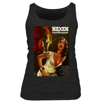 Hexen bis aufs Blut gequalt (1970) Women's Tank Top