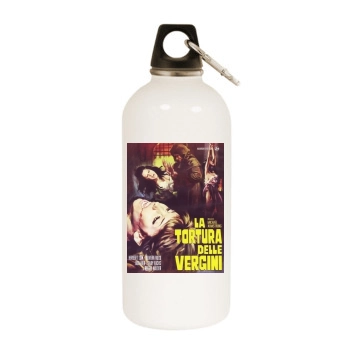 Hexen bis aufs Blut gequalt (1970) White Water Bottle With Carabiner