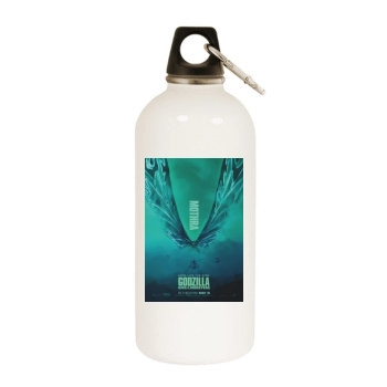 Godzilla: King of the Monsters (2019) White Water Bottle With Carabiner