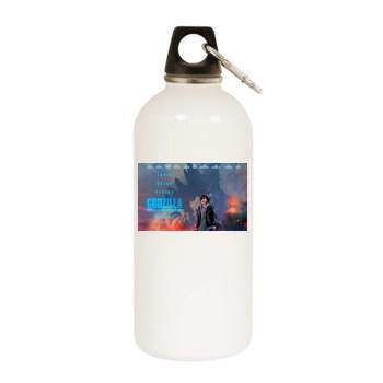 Godzilla: King of the Monsters (2019) White Water Bottle With Carabiner