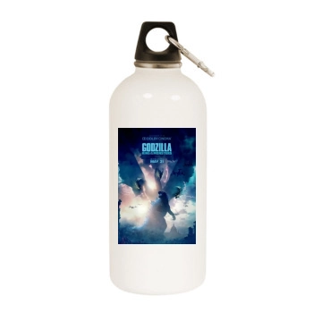 Godzilla: King of the Monsters (2019) White Water Bottle With Carabiner