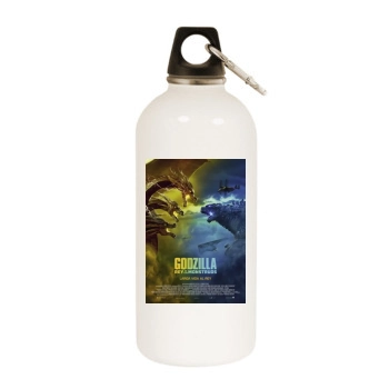 Godzilla: King of the Monsters (2019) White Water Bottle With Carabiner