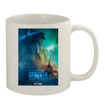 Godzilla: King of the Monsters (2019) 11oz White Mug